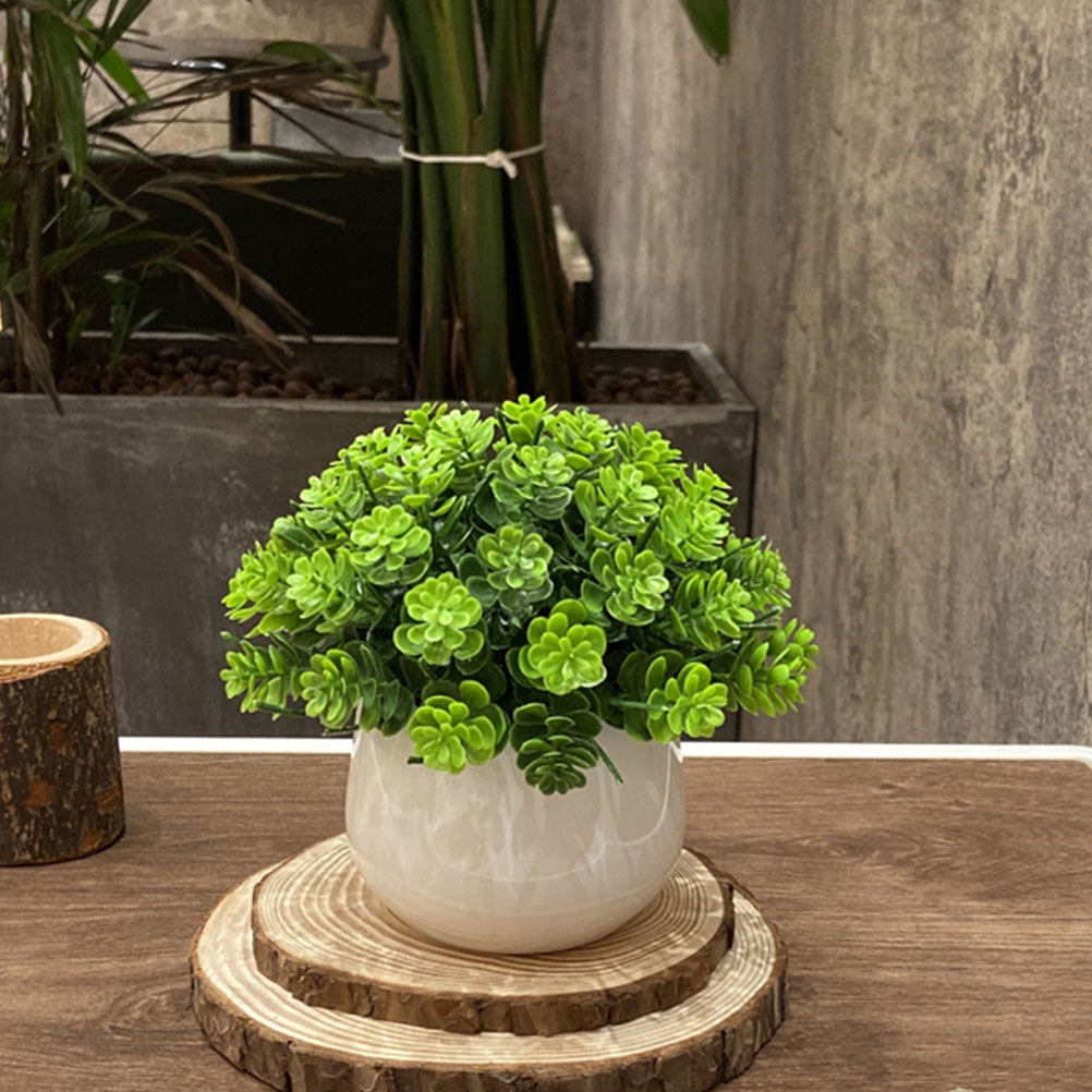 Bonsai Garden Cafe - Bonsai Palsu Realistis, Tanaman Pot Buatan,