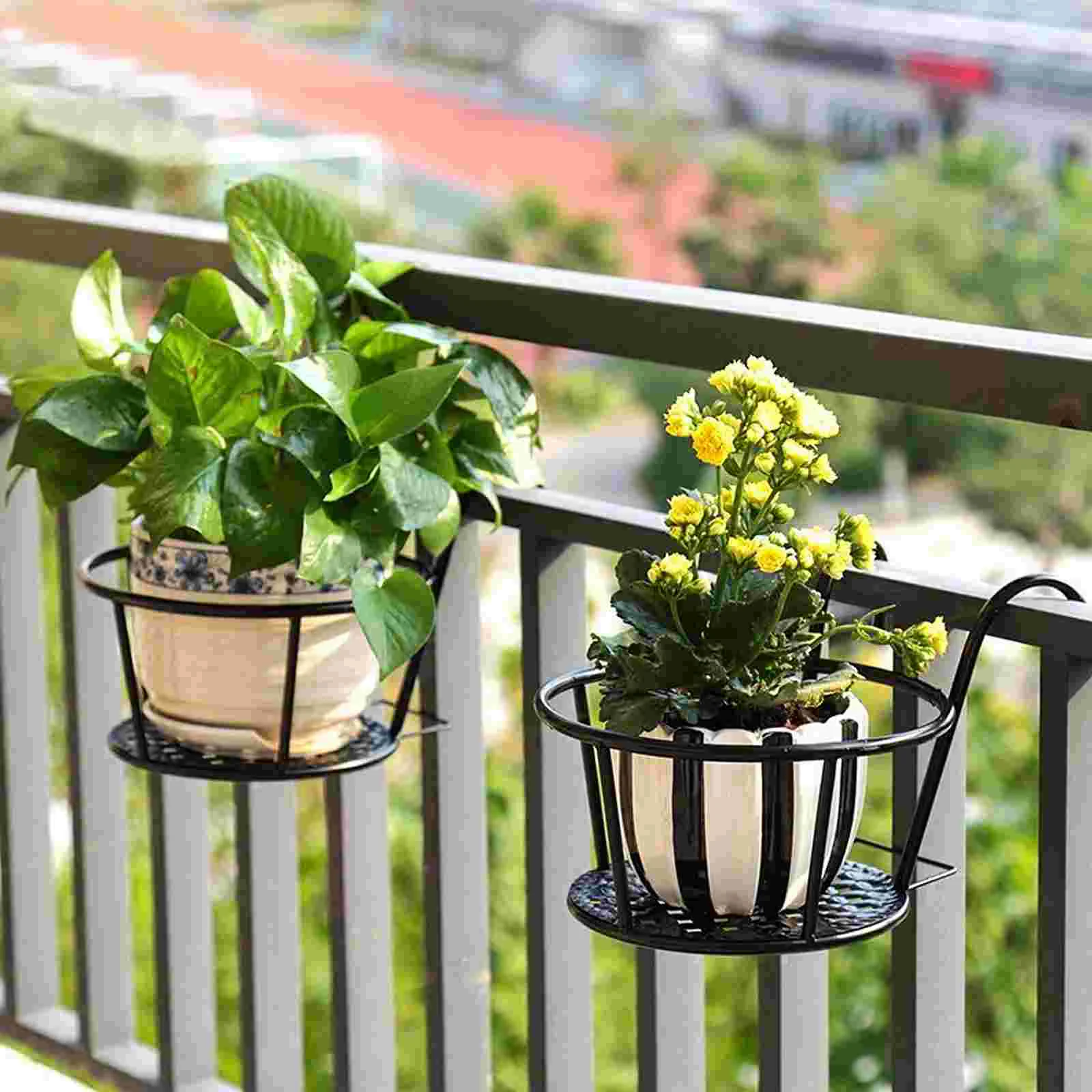 Bonsai Garden China - 2 Buah Rak Penanam Balkon Gantung
