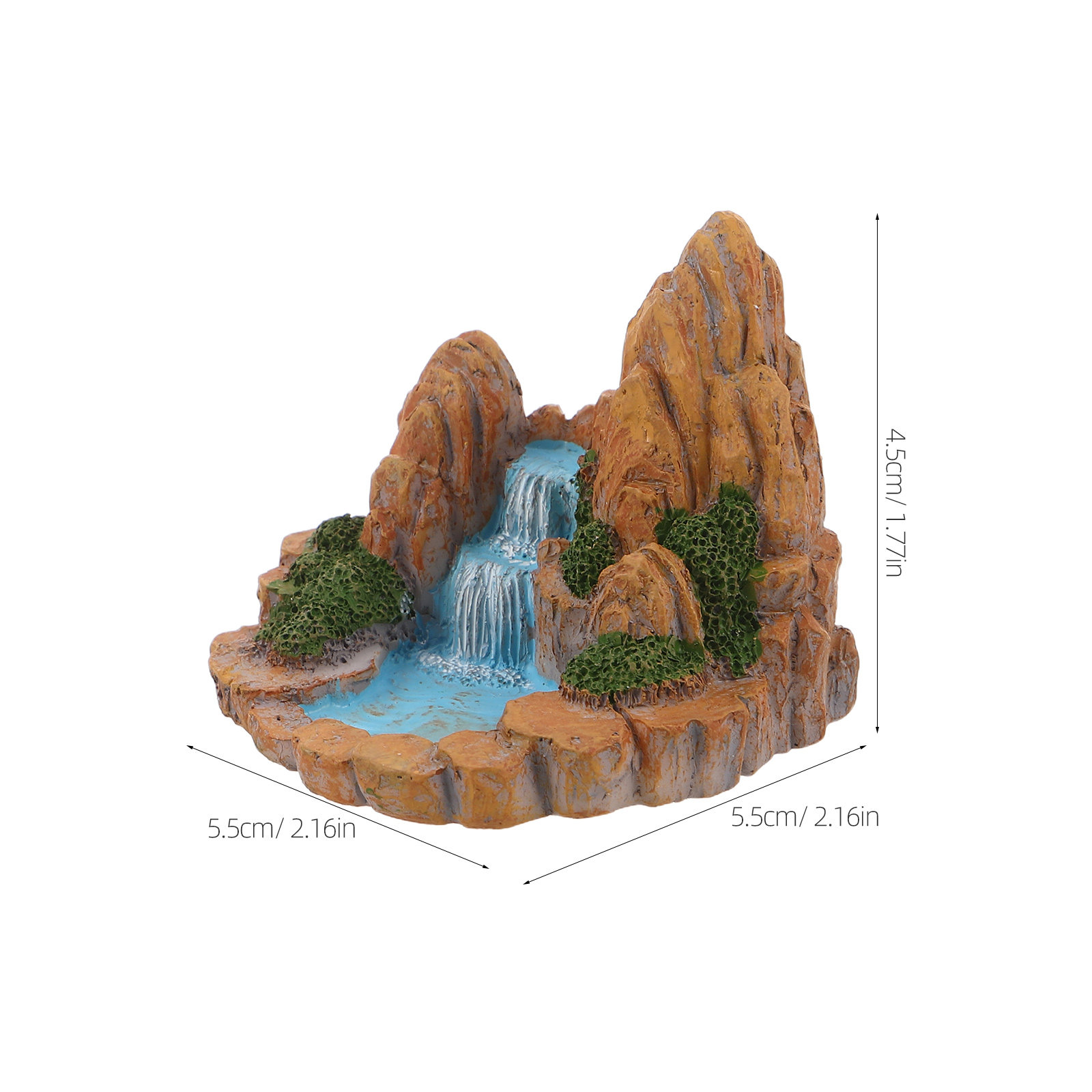 2Pcs Set Miniatur Kolam Batu R - Bonsai Zen Garden Set ulasan dan harga