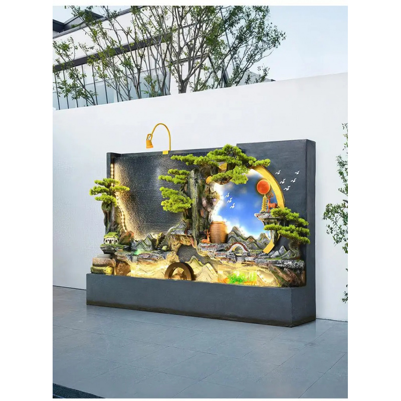 Set Air Mancur Elegan untuk De - Bonsai Zen Garden Set ulasan dan harga