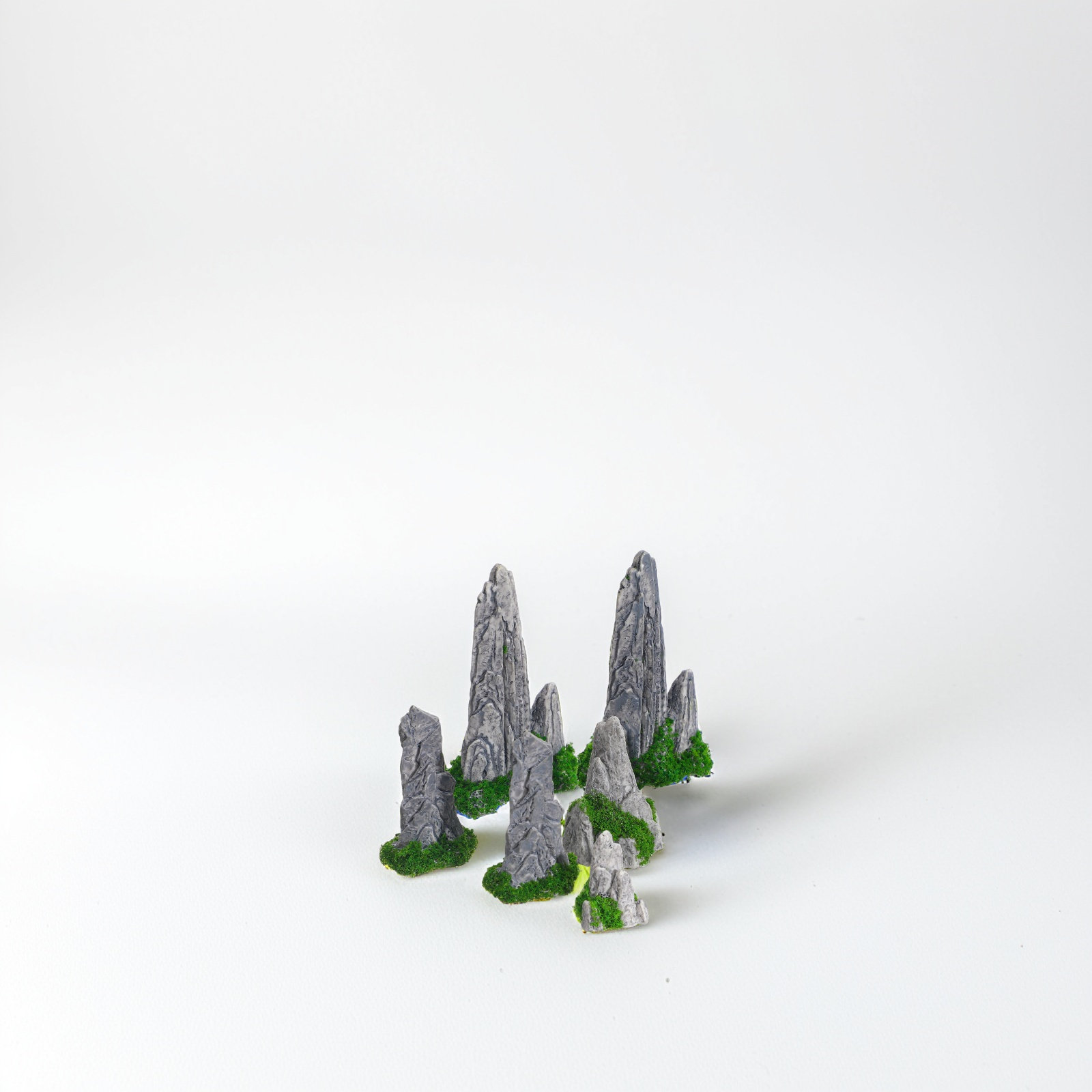 8Pcs Set Dekorasi Batu Lanskap - Bonsai Zen Garden Set ulasan dan harga