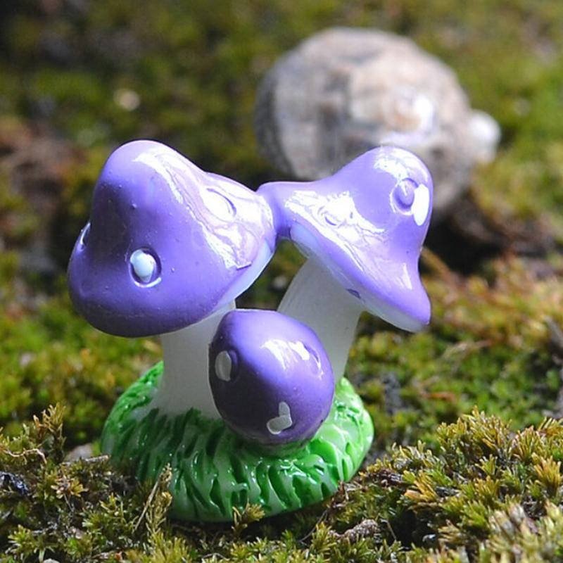 1 Pcs 4 Warna Lucu Mini Resin  - Bonsai Garden House ulasan dan harga