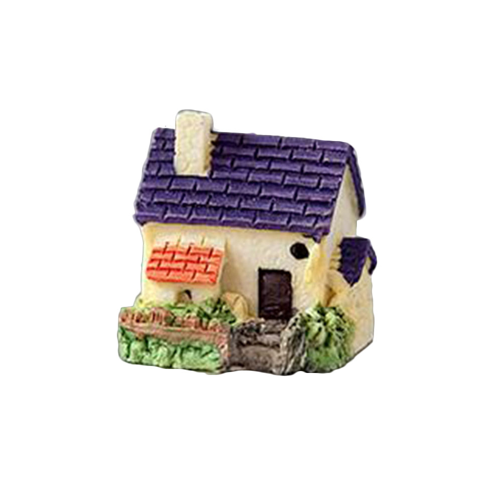 Rumah Miniatur Resin Villa Mik - Bonsai Garden House ulasan dan harga