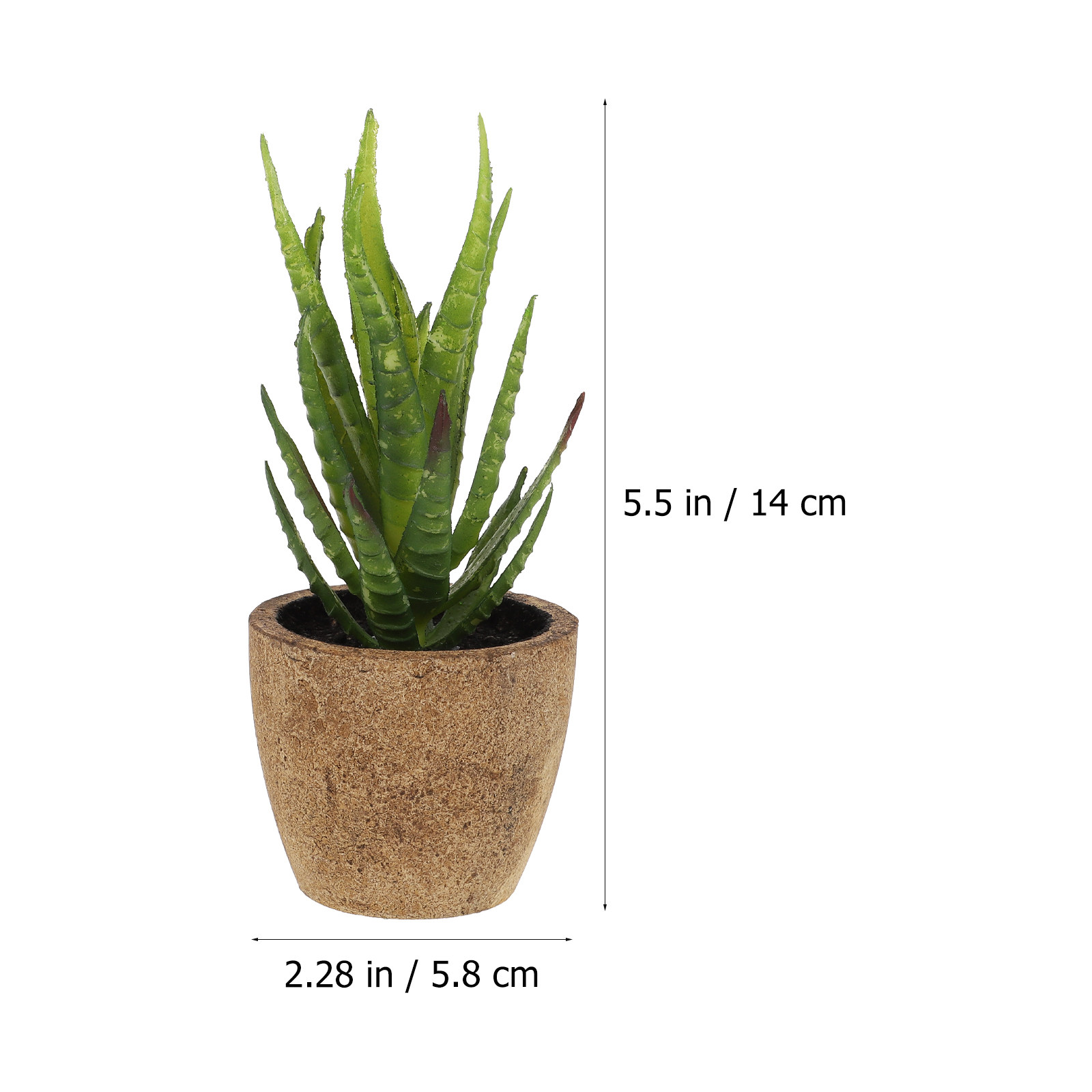 4 Buah Tanaman Pot Mini Buatan - Bonsai Garden Cafe ulasan dan harga