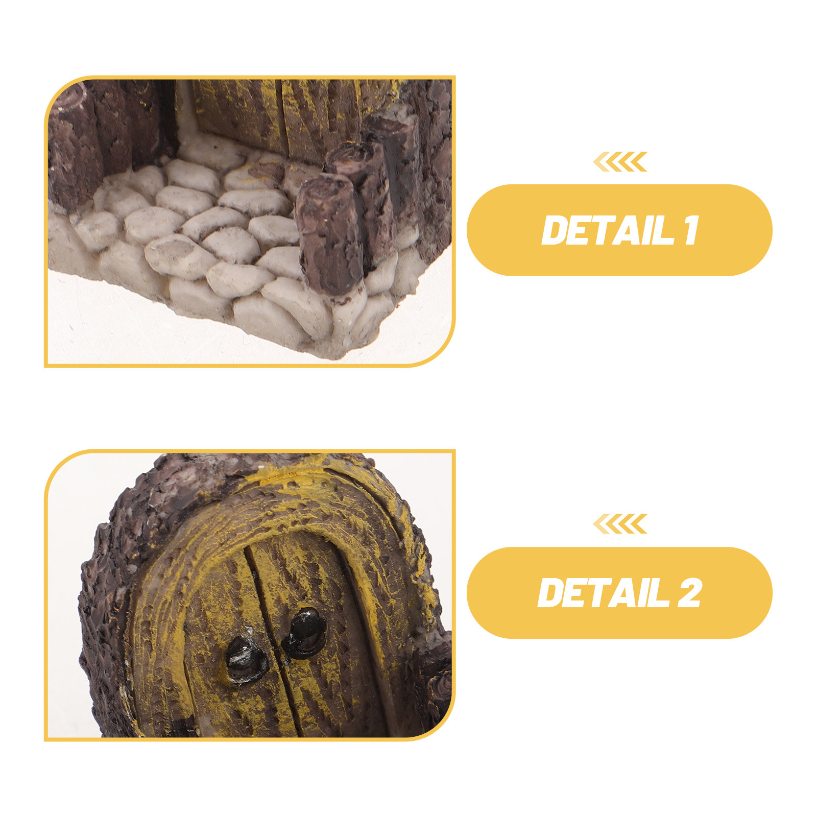2Pcs Dekorasi Lanskap Mikro Pi - Bonsai Garden House ulasan dan harga
